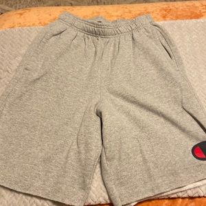 Mens Champion sweat shorts size medium